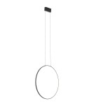Lampy wiszące okręgi - Nowodvorski CIRCOLO LED M  Sufitowa Wisząca Max moc 21W LED 3000K Czarny 10811 - product 2
