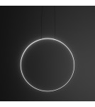 Lampy wiszące okręgi - Nowodvorski CIRCOLO LED M  Sufitowa Wisząca Max moc 21W LED 3000K Czarny 10811 - product 4