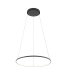 Nowodvorski CIRCOLO LED M Sufitowa Wisząca Max moc 21W LED 3000K Czarny 10812 Nowodvorski CIRCOLO LED M Sufitowa Wisząca Max moc 21W LED 3000K Czarny 10812