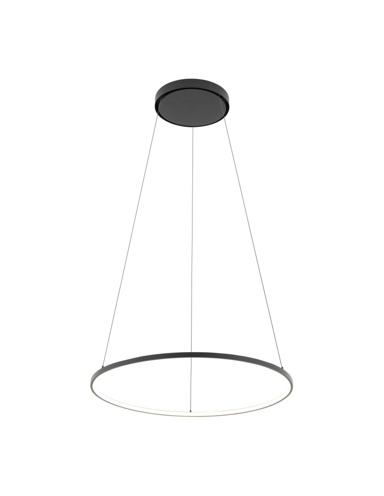 Nowodvorski CIRCOLO LED M Sufitowa Wisząca Max moc 21W LED 3000K Czarny 10812 Nowodvorski CIRCOLO LED M Sufitowa Wisząca Max moc 21W LED 3000K Czarny 10812