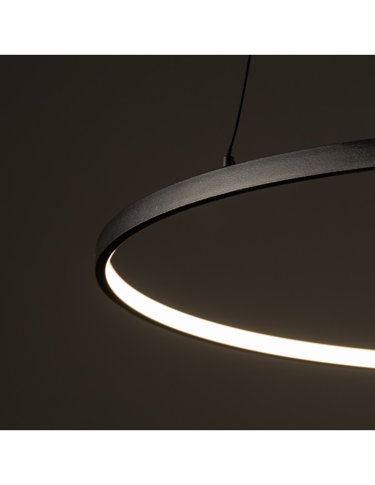 Nowodvorski CIRCOLO LED M Sufitowa Wisząca Max moc 21W LED 3000K Czarny 10812 Nowodvorski CIRCOLO LED M Sufitowa Wisząca Max moc 21W LED 3000K Czarny 10812