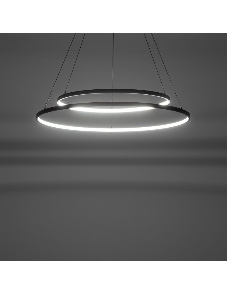 Nowodvorski CIRCOLO LED Sufitowa Wisząca Max moc 35W LED 3000K Czarny 10814 Nowodvorski CIRCOLO LED Sufitowa Wisząca Max moc 35W LED 3000K Czarny 10814
