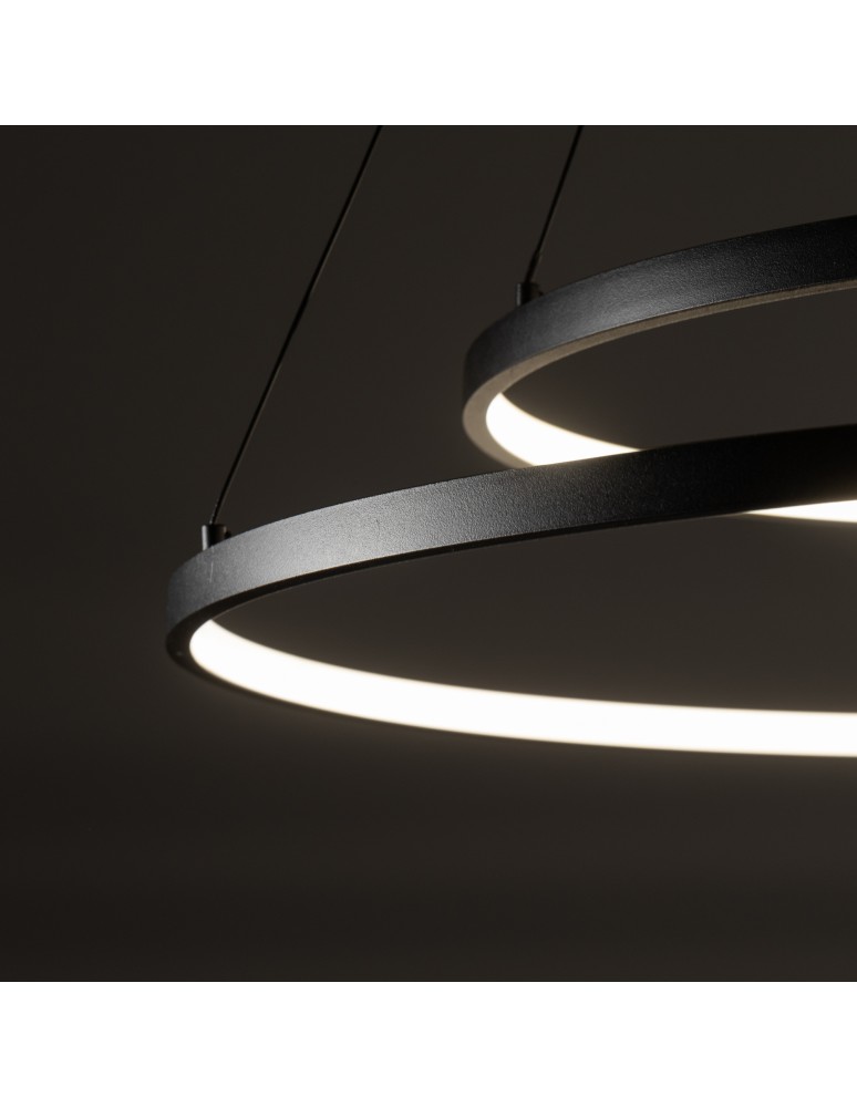 Nowodvorski CIRCOLO LED Sufitowa Wisząca Max moc 35W LED 3000K Czarny 10814 Nowodvorski CIRCOLO LED Sufitowa Wisząca Max moc 35W LED 3000K Czarny 10814