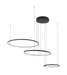Nowodvorski CIRCOLO LED Sufitowa Wisząca Max moc 45W LED 3000K Czarny 10817 Nowodvorski CIRCOLO LED Sufitowa Wisząca Max moc 45W LED 3000K Czarny 10817