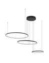 Nowodvorski CIRCOLO LED Sufitowa Wisząca Max moc 45W LED 3000K Czarny 10817 Nowodvorski CIRCOLO LED Sufitowa Wisząca Max moc 45W LED 3000K Czarny 10817