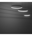 Nowodvorski CIRCOLO LED Sufitowa Wisząca Max moc 45W LED 3000K Czarny 10817 Nowodvorski CIRCOLO LED Sufitowa Wisząca Max moc 45W LED 3000K Czarny 10817