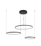 Nowodvorski CIRCOLO LED Sufitowa Wisząca Max moc 45W LED 3000K Czarny 10817 Nowodvorski CIRCOLO LED Sufitowa Wisząca Max moc 45W LED 3000K Czarny 10817