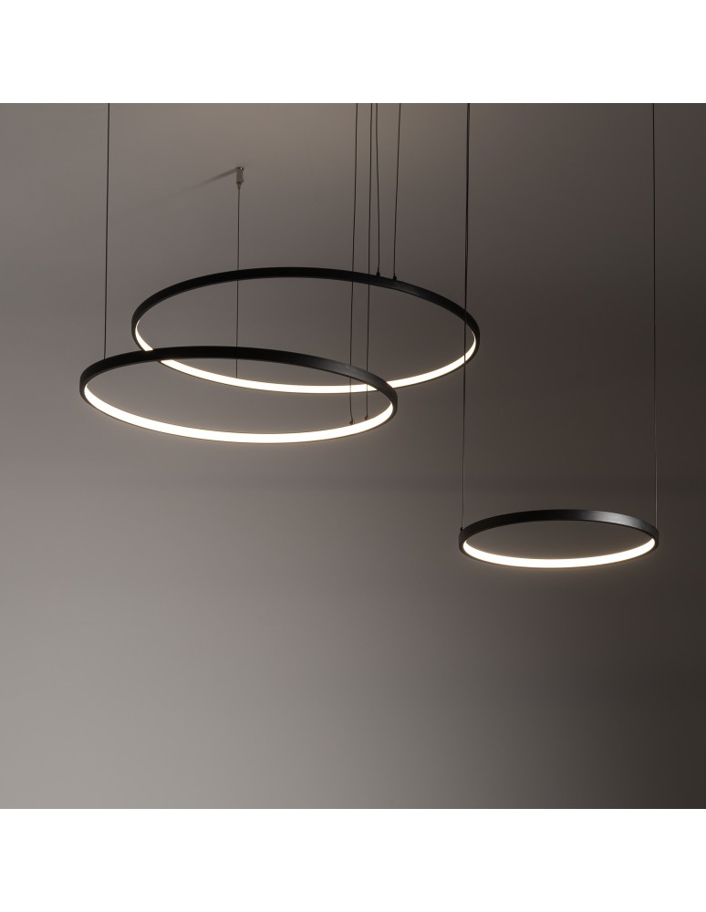 Nowodvorski CIRCOLO LED Sufitowa Wisząca Max moc 45W LED 3000K Czarny 10817 Nowodvorski CIRCOLO LED Sufitowa Wisząca Max moc 45W LED 3000K Czarny 10817