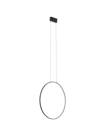 Nowodvorski CIRCOLO LED M  Sufitowa Wisząca Max moc 21W LED 4000K Czarny 10861