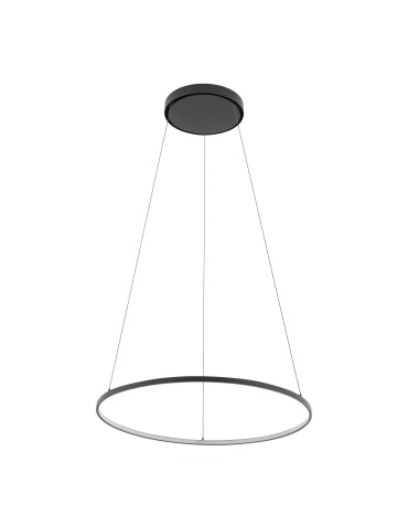 Nowodvorski CIRCOLO LED M  Sufitowa Wisząca Max moc 21W LED 4000K Czarny 10862