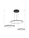Nowodvorski CIRCOLO LED  Sufitowa Wisząca Max moc 45W LED 4000K Czarny 10867
