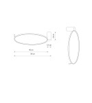 Nowodvorski CIRCOLO LED S Sufitowa Plafon Max moc 18W LED 3000K Czarny 10928 Nowodvorski CIRCOLO LED S Sufitowa Plafon Max moc 18W LED 3000K Czarny 10928