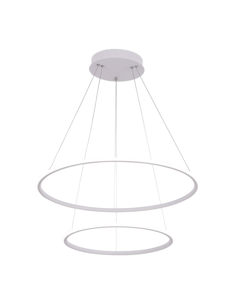 Milagro Lampa Wisząca ORION WHITE EXTERNO 53W LED ML3849