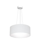 Lampy wiszące z abażurem - Milagro Lampa Wisząca BARI WHITE 3xE27 MLP4680 - product 1