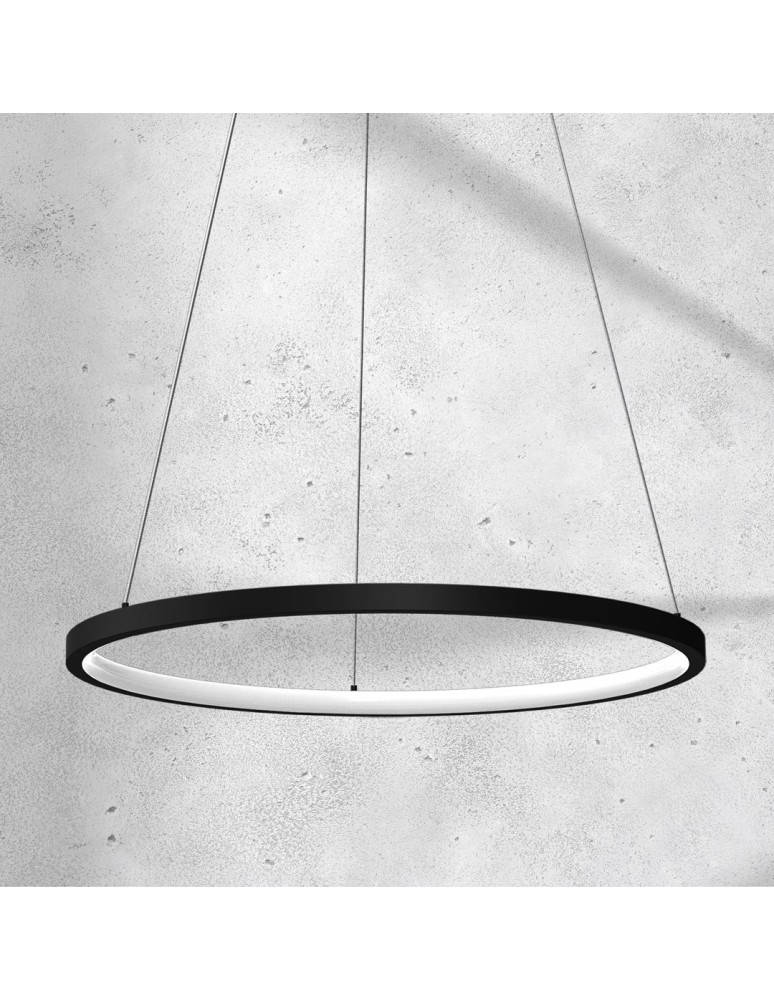 Milagro Lampa wisząca ROTONDA BLACK 27W LED ML7939