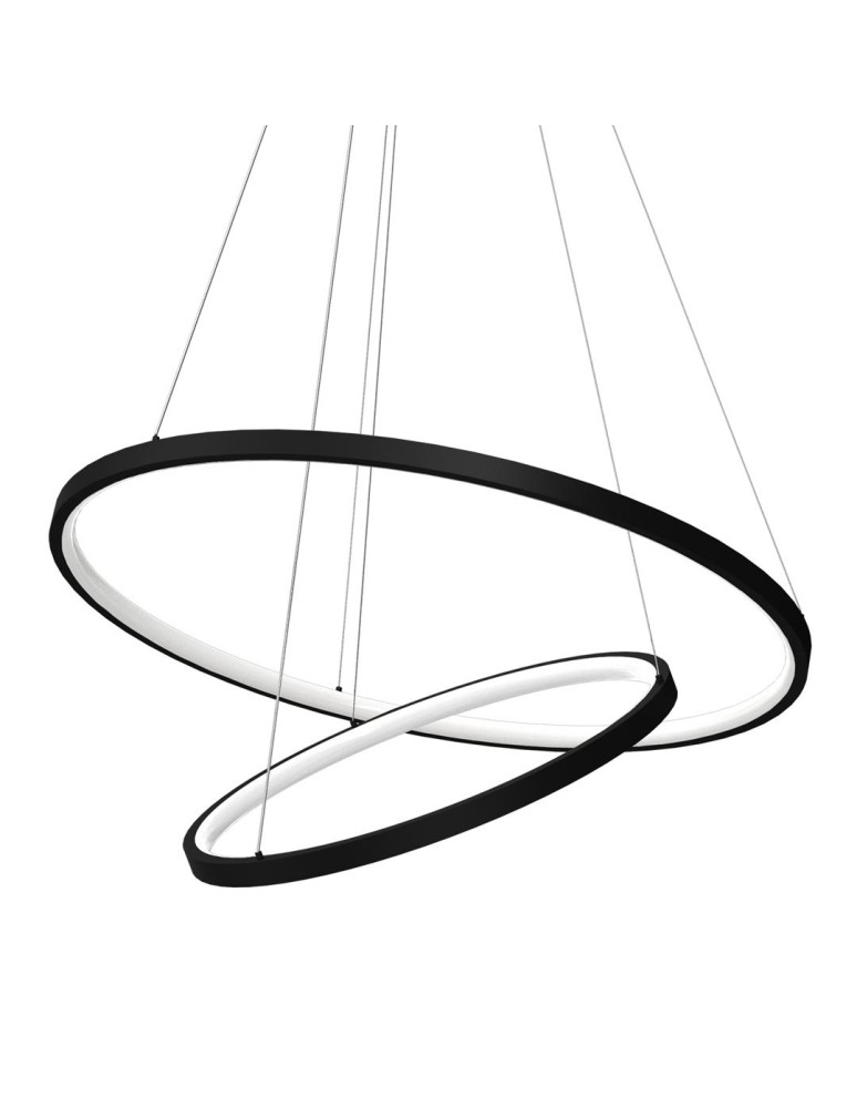 Milagro Lampa wisząca ROTONDA BLACK 51W LED ML7942 Milagro Lampa wisząca ROTONDA BLACK 51W LED ML7942
