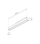 Lampy do szyn magnetycznych - Milagro MAGNETIC TRACK 14W LED 3000K ML8928 - product 5