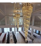 Lampy wiszące glamour - Milagro Żyrandol LUXURIA 300cm 41xE14 ML8885 - product 4