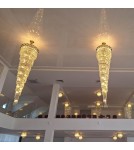 Lampy wiszące glamour - Milagro Żyrandol LUXURIA 300cm 41xE14 ML8885 - product 5