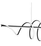 Milagro Lampa Wisząca TWIST BLACK 90W LED ML8608 Milagro Lampa Wisząca TWIST BLACK 90W LED ML8608