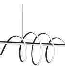 Milagro Lampa Wisząca TWIST BLACK 90W LED ML8608 Milagro Lampa Wisząca TWIST BLACK 90W LED ML8608