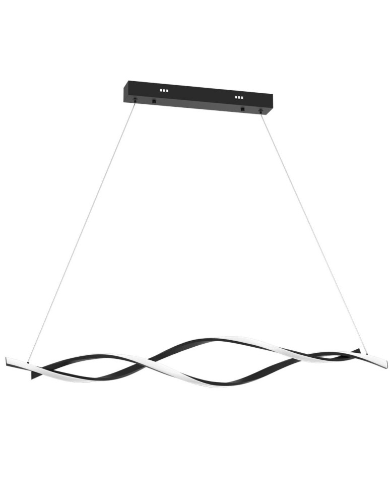 Milagro Lampa Wisząca GRANT BLACK 38W LED ML8609 Milagro Lampa Wisząca GRANT BLACK 38W LED ML8609