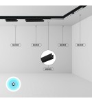 Szyny magnetyczne - Milagro Szyna natynkowa MAGNETIC TRACK 200cm ML9649 - product 4