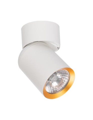 Milagro Spot Andy 1xGU10 Biały + Złoty ML9932