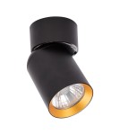 Lampy sufitowe regulowane - spoty - Milagro Spot Andy 1xGU10 Czarny + Złoty ML9933 - product 1