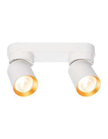 Milagro Lampa Sufitowa Andy 2xGU10 Biały + Złoty ML9934 - produkt 2