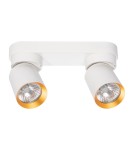 Milagro Lampa Sufitowa Andy 2xGU10 Biały + Złoty ML9934 Milagro Lampa Sufitowa Andy 2xGU10 Biały + Złoty ML9934