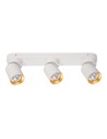 Milagro Lampa Sufitowa Andy 3xGU10 Biały + Złoty ML9936