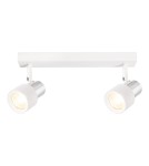 Milagro Lampa Sufitowa Cino 2xGU10 Biały + Chrom ML9946 Milagro Lampa Sufitowa Cino 2xGU10 Biały + Chrom ML9946