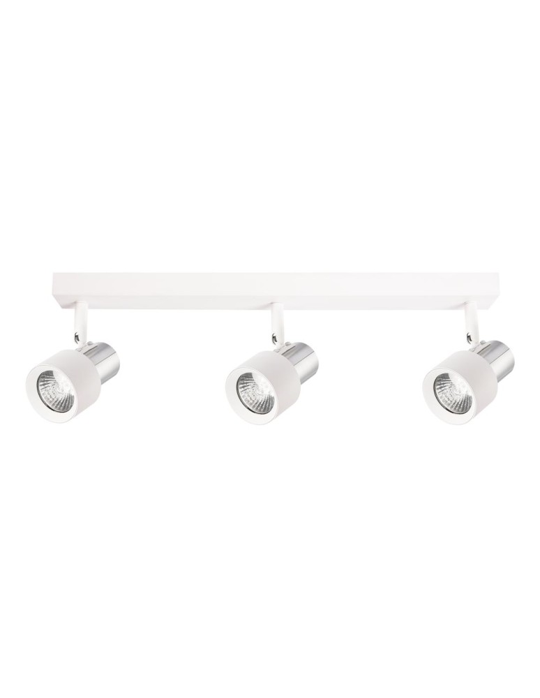 Milagro Lampa Sufitowa Cino 3xGU10 Biały + Chrom ML9948