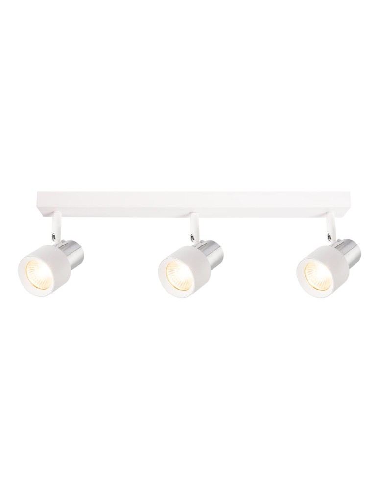 Milagro Lampa Sufitowa Cino 3xGU10 Biały + Chrom ML9948 Milagro Lampa Sufitowa Cino 3xGU10 Biały + Chrom ML9948