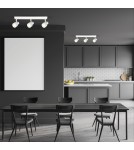 Milagro Lampa Sufitowa Cino 3xGU10 Biały + Chrom ML9948 Milagro Lampa Sufitowa Cino 3xGU10 Biały + Chrom ML9948