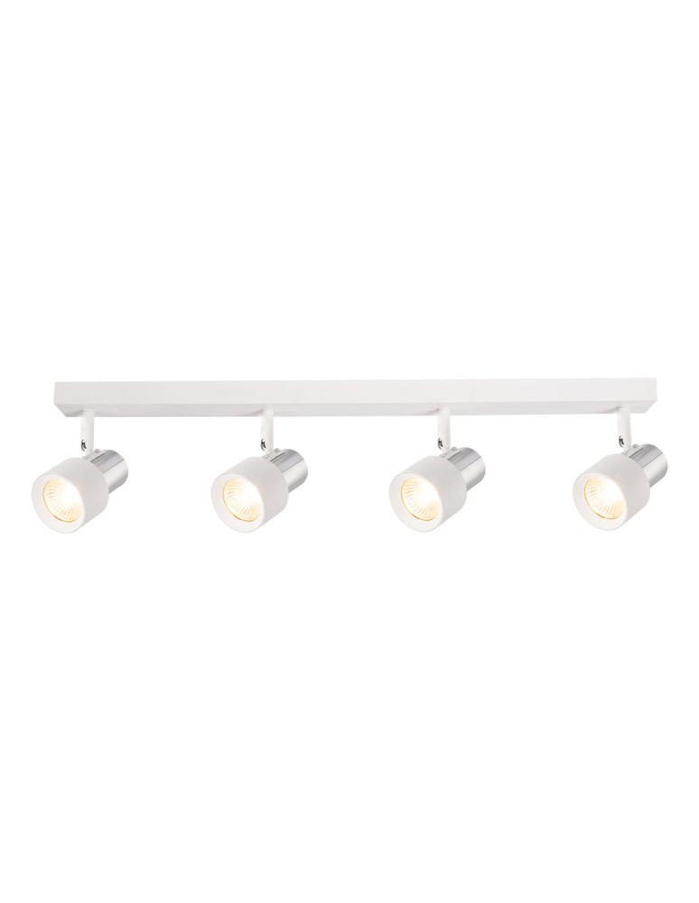 Milagro Lampa Sufitowa Cino 4xGU10 Biały + Chrom ML9950 Milagro Lampa Sufitowa Cino 4xGU10 Biały + Chrom ML9950