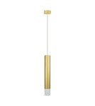 Lampy wiszące pojedyncze - Milagro Lampa wisząca TUBI GOLD 1xGU10 ML8876 - product 1