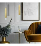 Lampy wiszące pojedyncze - Milagro Lampa wisząca TUBI GOLD 1xGU10 ML8876 - product 3