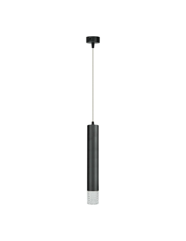 Milagro Lampa wisząca TUBI BLACK 1xGU10 ML8877