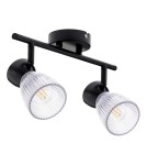 Lampy sufitowe regulowane - spoty - Milagro Lampa sufitowa BEST BLACK 2xE14 ML9971 - product 1