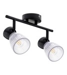 Lampy sufitowe regulowane - spoty - Milagro Lampa sufitowa BEST BLACK 2xE14 ML9971 - product 8