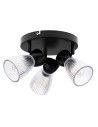 Milagro Lampa sufitowa BEST BLACK 3xE14 (round) ML9973