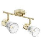 Lampy sufitowe regulowane - spoty - Milagro Lampa sufitowa BEST GOLD 2xE14 ML9975 - product 1