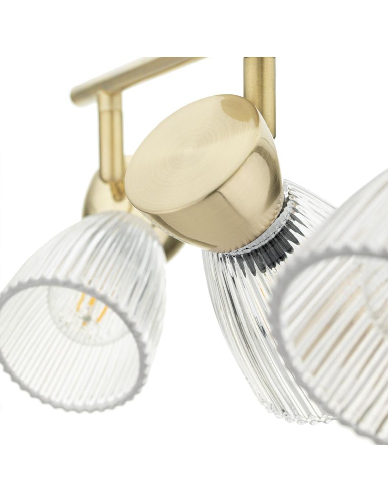 Milagro Lampa sufitowa BEST GOLD 3xE14 ML9976