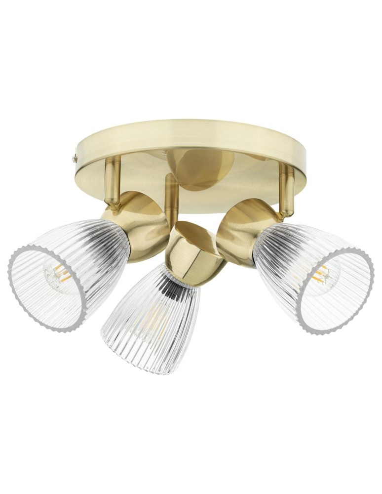 Milagro Lampa sufitowa BEST GOLD 3xE14 (round) ML9977 Milagro Lampa sufitowa BEST GOLD 3xE14 (round) ML9977