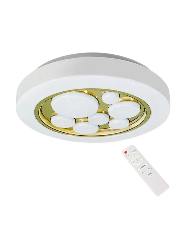 Milagro Plafon BUBBLES GOLD 30W Ø390 mm ML8128 Milagro Plafon BUBBLES GOLD 30W Ø390 mm ML8128