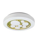 Milagro Plafon BUBBLES GOLD 30W Ø390 mm ML8128 Milagro Plafon BUBBLES GOLD 30W Ø390 mm ML8128