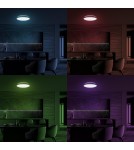 Plafony z pilotem - Milagro Plafoniera RINGO RGB 36W  Ø390 mm ML9965 - product 4
