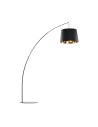 Zuma Line Mangri Lampa Podłogowa Czarny / Złoty 3066